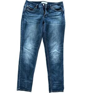 Maurice’s 29 blue jean denim jeans pants women comfort wear skinny straight guc